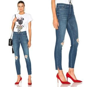NWT: MOTHER Denim Distressed Jeans